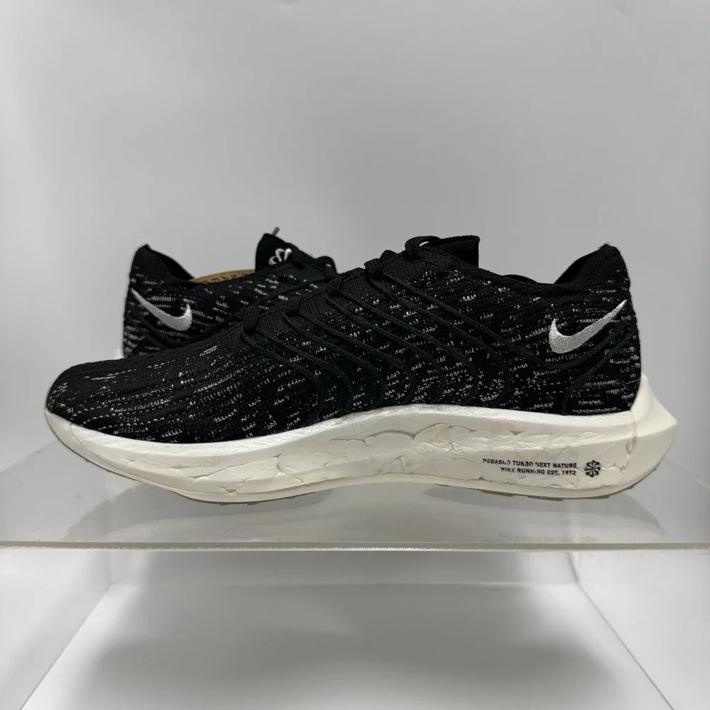 Brand New Nike Pegasus Turbo Next Nature Black Sail Shoe DM3413-001 Men's Size 8